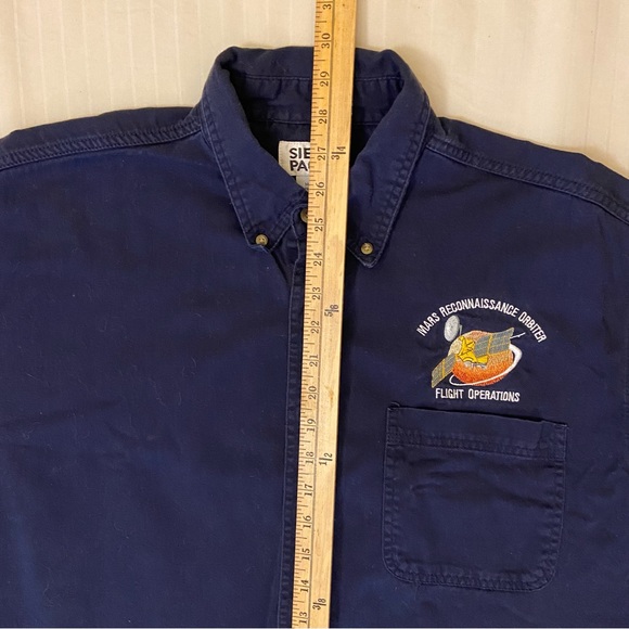 Mars Reconnaissance Orbiter Flight Operations long sleeve w/ pocket sz L - Picture 7 of 12